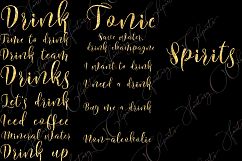 Drink Word Art Clipart Product Image 5