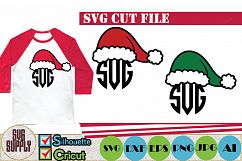 Christmas Hat SVG Cut File Product Image 1