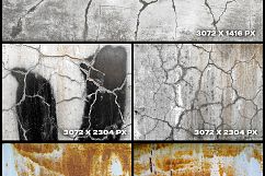 Cracked paint and concrete wall textures Product Image 2