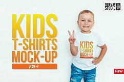 Kids T-Shirt Mock-Up Vol. 4 Product Image 1