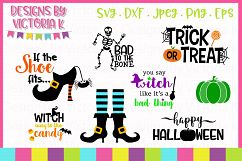 Mini Halloween Bundle SVG Cut Files Product Image 1