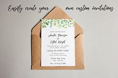 Watercolor Greenery Floral Set Product Image 12