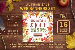 Autumn Sale Web Banners Set Product Image 1