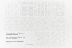 Subtle Seamless Patterns in PNG &amp; Vector Product Image 2