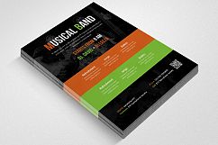 Musical Band Concert Flyer Template Product Image 2