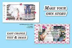 MOCKUP - Animated social media templates - Wedding theme Product Image 4