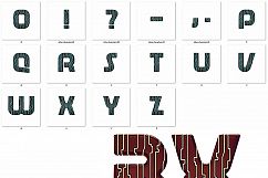 Tron Futuro 3D Lettering Product Image 6