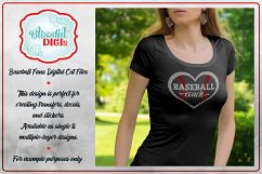 Baseball Fans/Family Hearts Bundle - Vector Cut Files - SVG Product Image 5