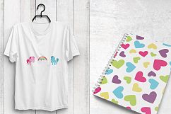 Pony papers, digital papers Product Image 3