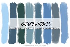 Brush Strokes, Digital Brush Strokes Product Image 1
