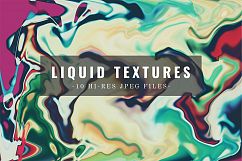 10 Abstract Liquid Textures Product Image 1