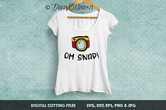 Oh Snap - Camera SVG Cutting Files Product Image 2