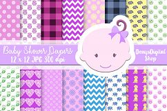 Baby Shower, Elephant Baby Shower, Baby Shower Papers Product Image 1