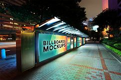 Billborad Mockups at Night Vol.2 Product Image 3