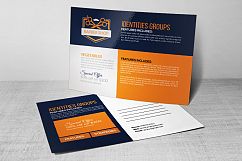 Barber Shop Postcard Product Image 2