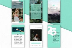Mint | Instagram + stories templates Product Image 5