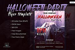 Halloween Night Party Flyer Product Image 1
