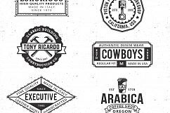 vintage 55 badges logo template Product Image 3