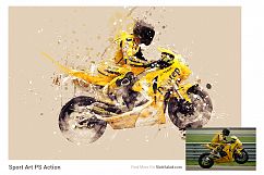 Sports Modern Art Photoshop Action Product Image 18