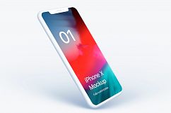 iPhone XS Clay 20 Mockups Scenes 5K - PSD Product Image 17