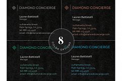 Concierge Business Card Template Product Image 4