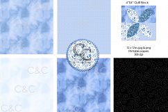 Quilt Patterns Digital Paper Pack Q-3P Product Image 3