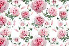 Hand drawn watercolor roses 2 Product Image 6