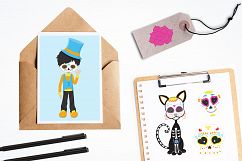 Sugar Skull Kids graphics and illustrations Product Image 4