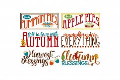 Autumn/Fall SVG Bundle-cut files for Cricut, Silhouette Product Image 2