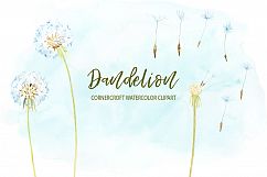 Watercolor Dandelion Clipart Product Image 6
