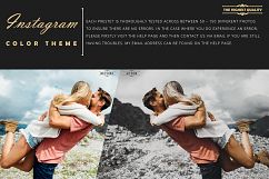 Instagram color grading lightroom presets theme Product Image 6