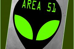 UFO design files, Alien svg files, Rainbow Alien, area 51 Product Image 7