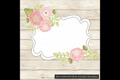 Luxury Bags, Glitter Dust and Ranunculus Flower Clip Arts Product Image 5