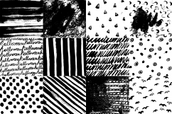 60 Black and White Patterns Bundle Product Image 6