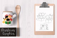 Christmas Reading Clip art Graphics Product Image 2