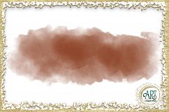 Chocolate Coffee Brown Glitter Brush Strokes 24 PNG Aqua clipart Splashes  Product Image 5