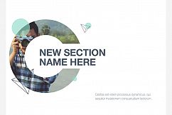 Mint Polygons PowerPoint Template Product Image 8