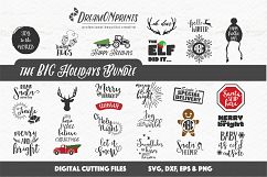 The BIG CHRISTMAS Holidays Bundle - 27 SVG Designs Product Image 2