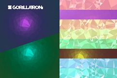 150 colorful polygon backgrounds by Gorillaroni Product Image 9