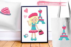 I Love Paris graphics and illustrations Product Image 5