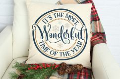 The Most Wonderful Time of the Year- A Christmas SVG Product Image 4