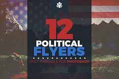 Ultimate Political Flyer Bundle Photoshop Templates Product Image 1