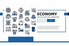 Circular And Linear Economy Model Landing Header Vector Product Image 1