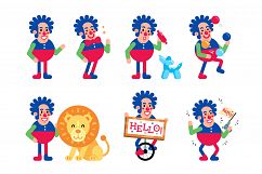 5 Vector Flat Characters Bundle Product Image 5