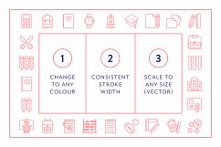 Line Icons - Education  Product Image 3