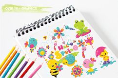 Spring Bugs graphics and illustrations Product Image 3