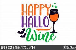 Happy hallowine, SVG, Hallowine, Halloween, Sayings SVG, PNG Product Image 1