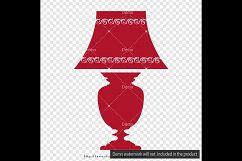 100 Vintage Table Lamp Clip Arts, Antique, European Decor Product Image 2