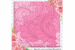 100 Seamless Geometric Floral Digital Papers Product Image 4