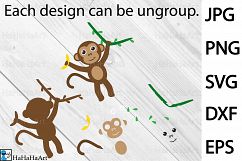 Safari animals - Clip art / Cutting Files - 90c Product Image 3